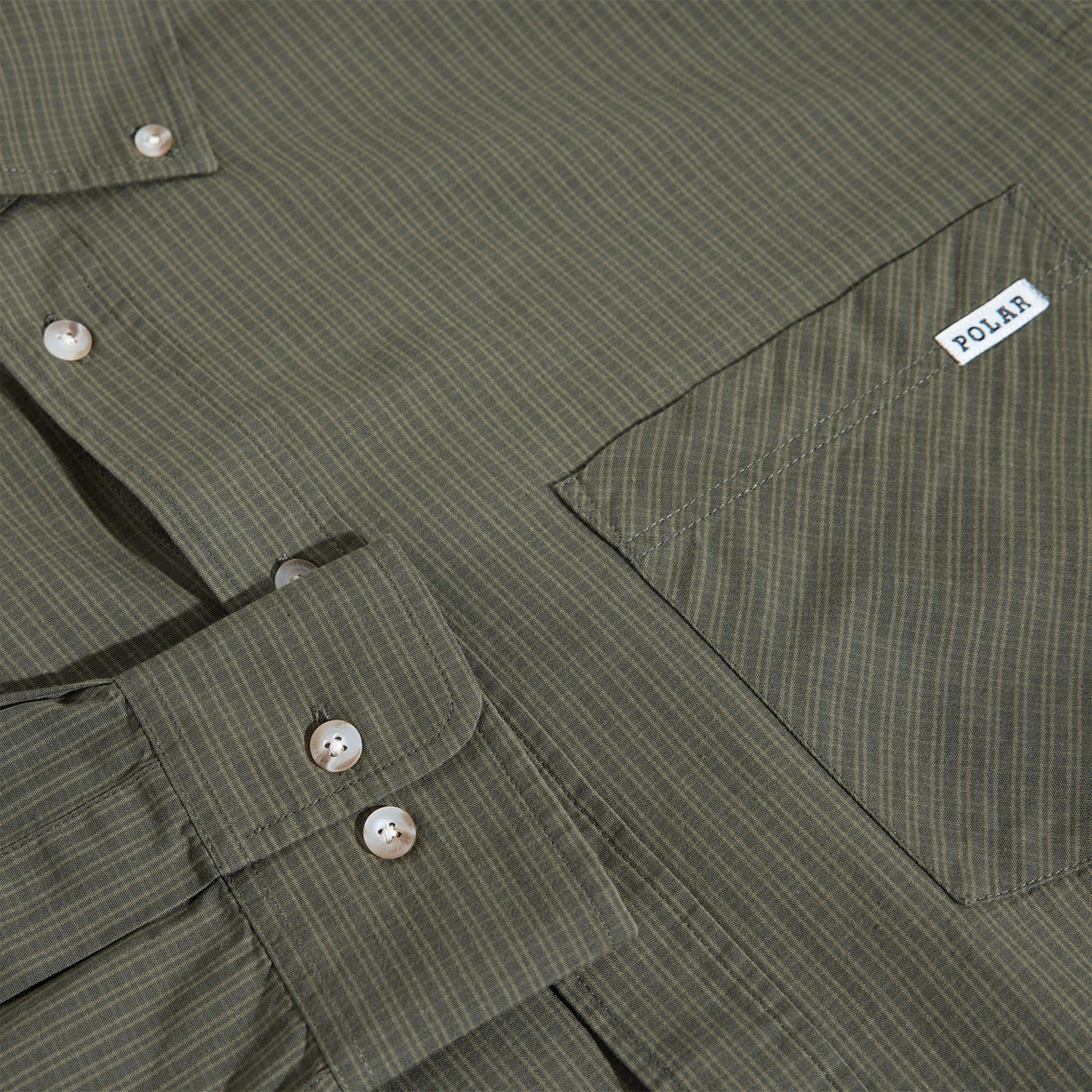 Ben LS Shirt (Army Green) - Image 3
