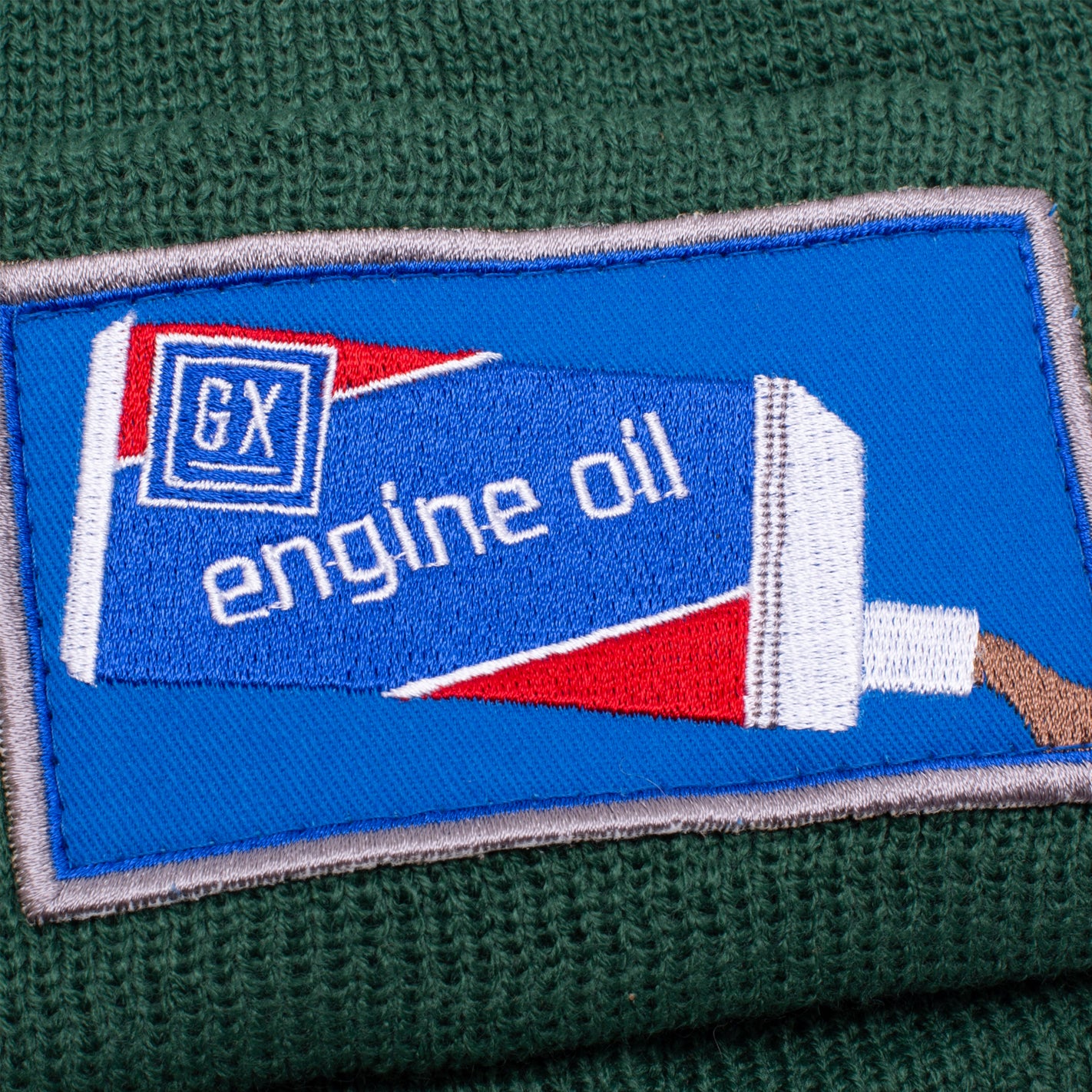 Engine Oil Beanie (Forest Green) - Image 2