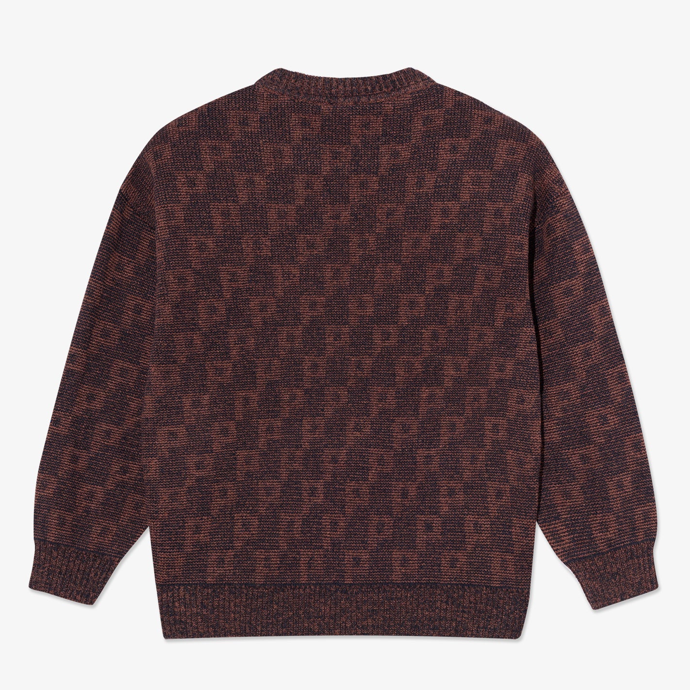 George Sweater P Pattern (Navy Orange) - Image 2