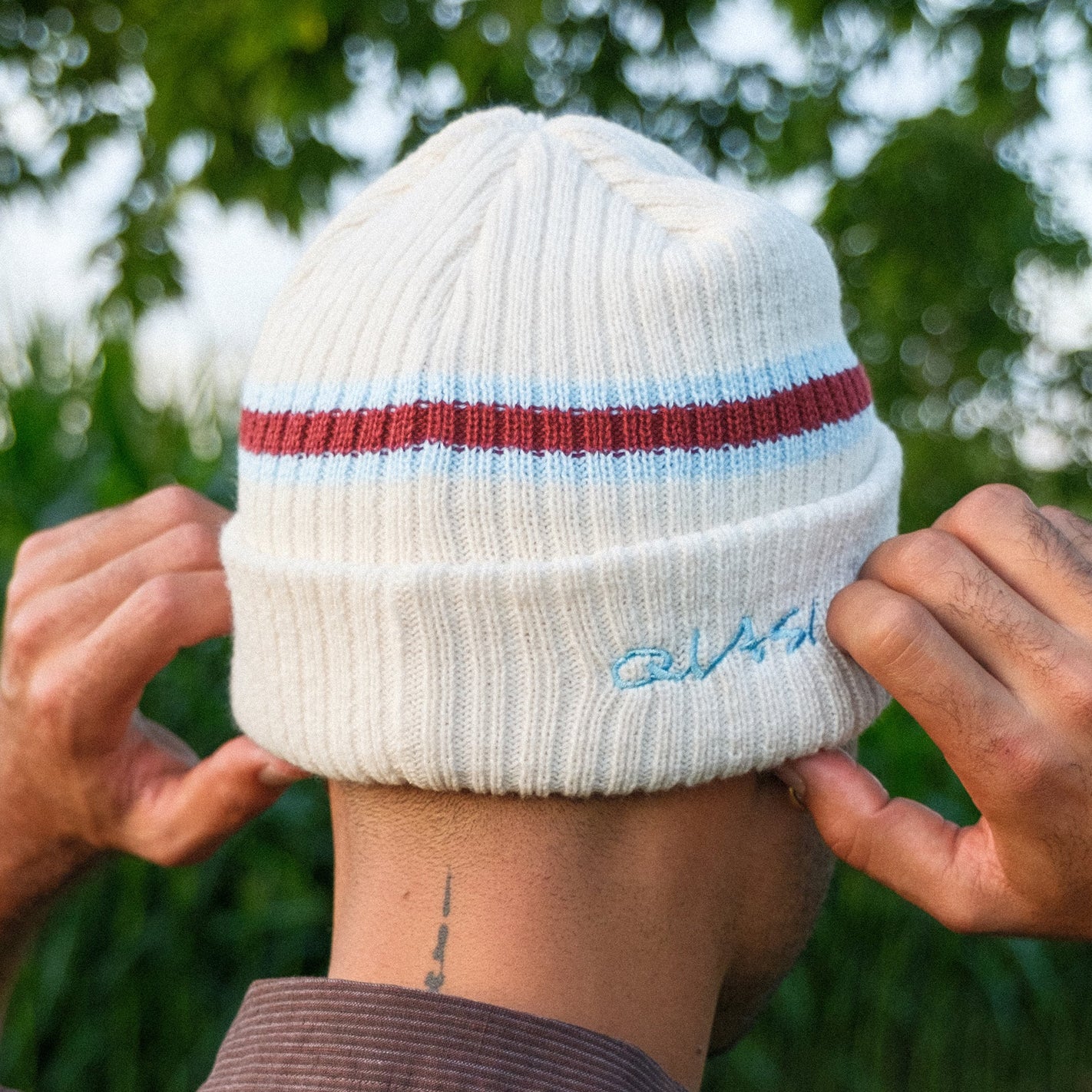 Quasi Glacier Beanie (Cream) - Image 2