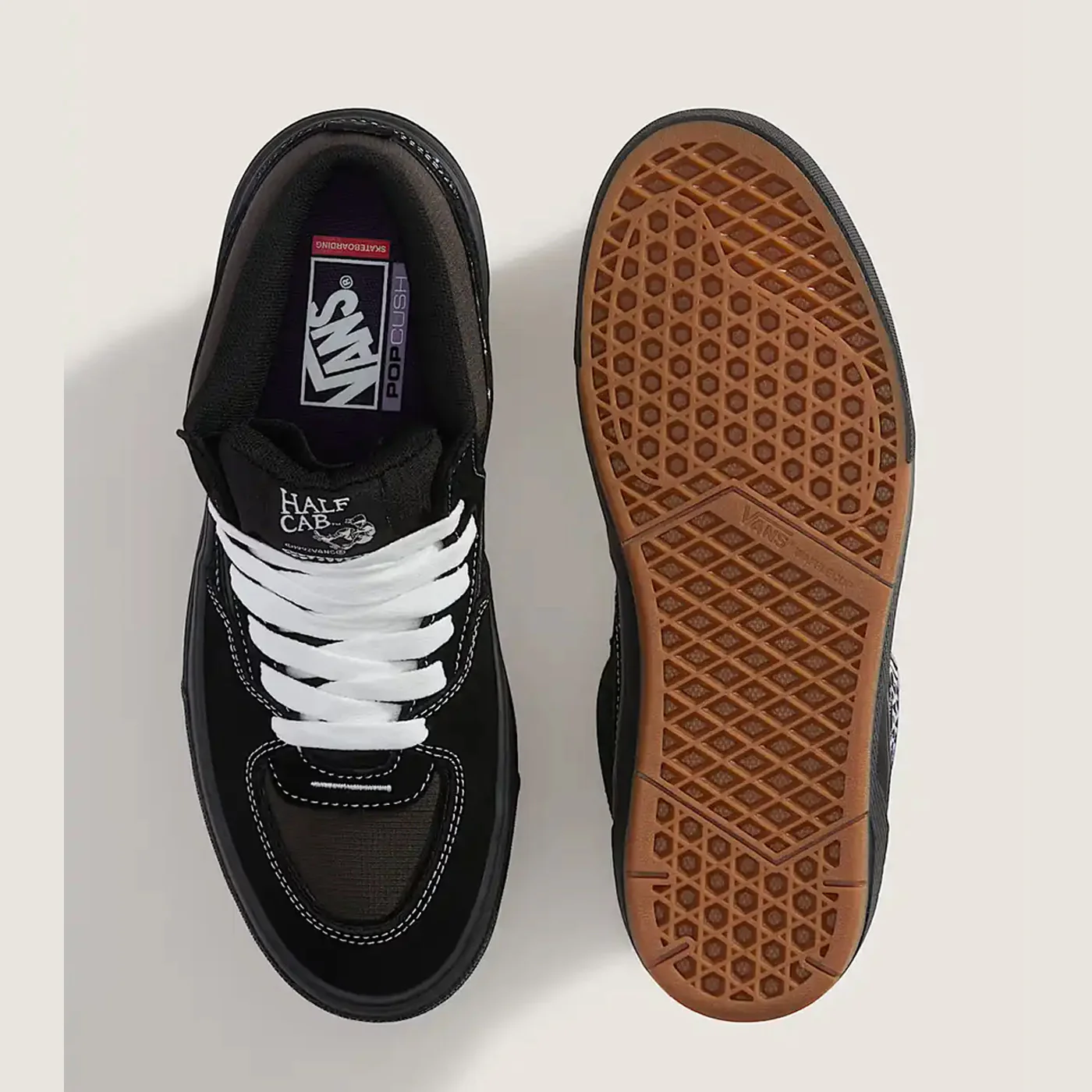 Skate Half Cab Wafflecup (Black/Asphalt) - Image 2