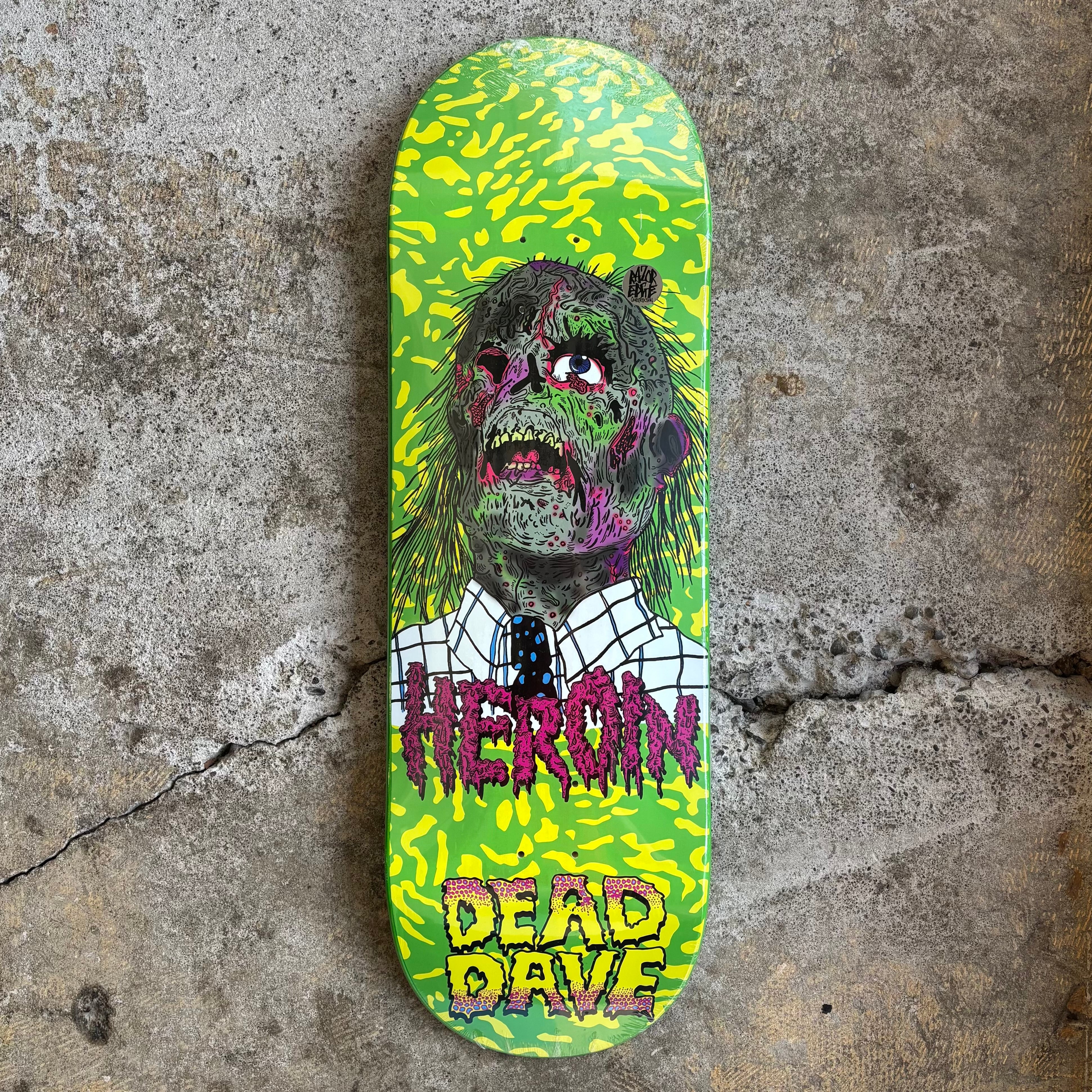 Heroin Dead Dave Dead Head Deck 10.125