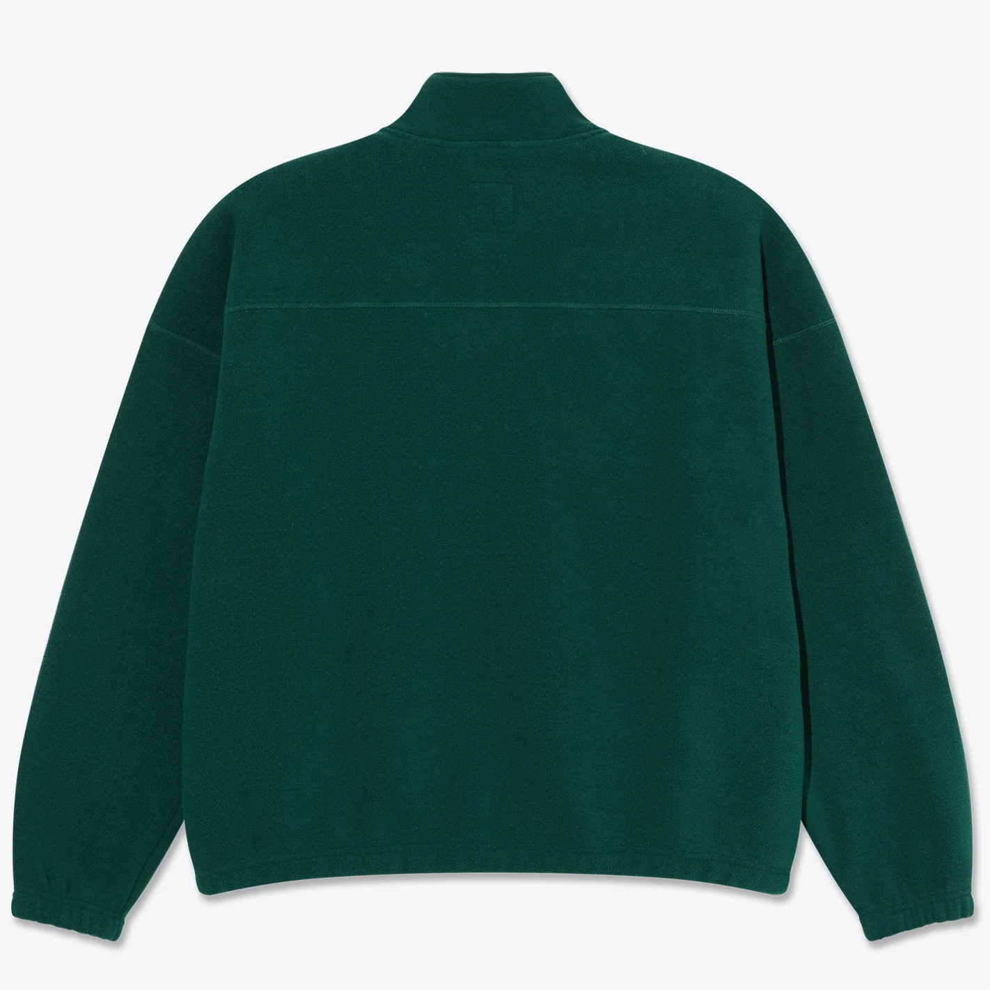 Ivan Half Zip Sweatshirt (Dark Emerald) - Image 2