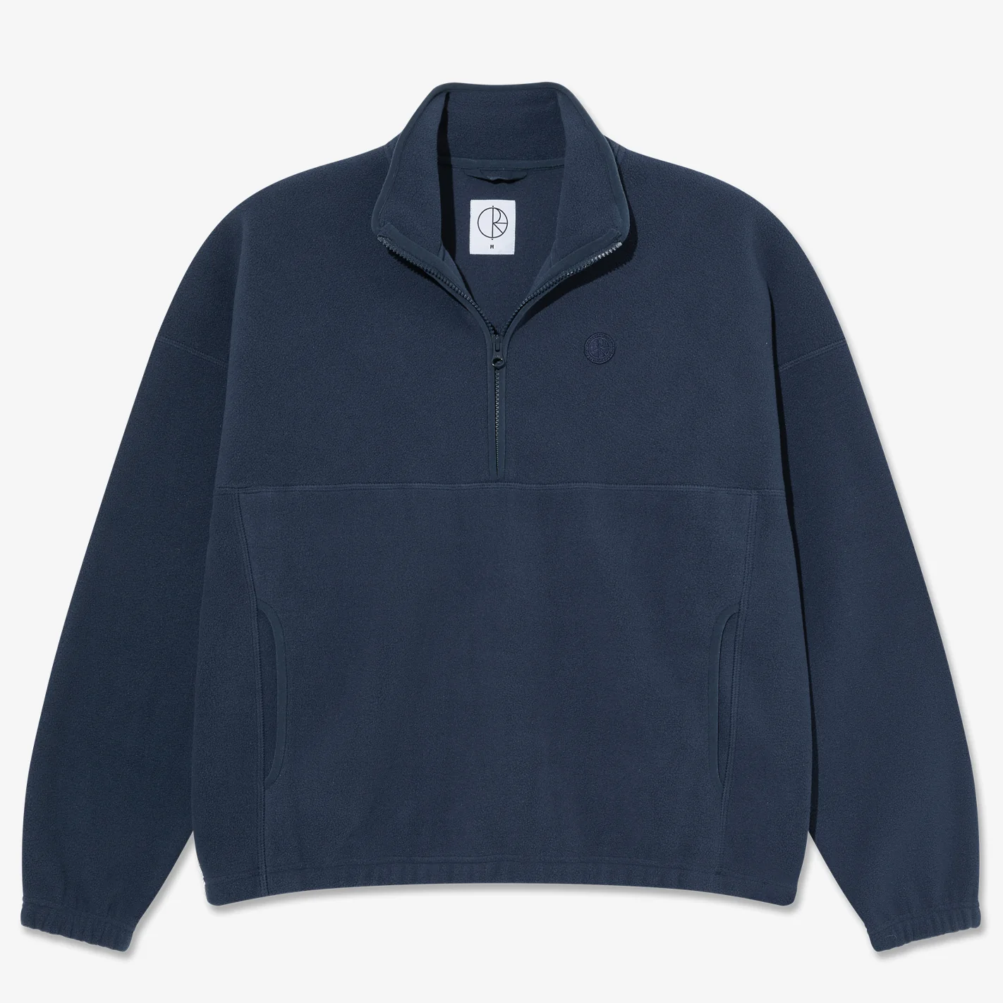 Ivan Half Zip Sweatshirt (Grey Blue)