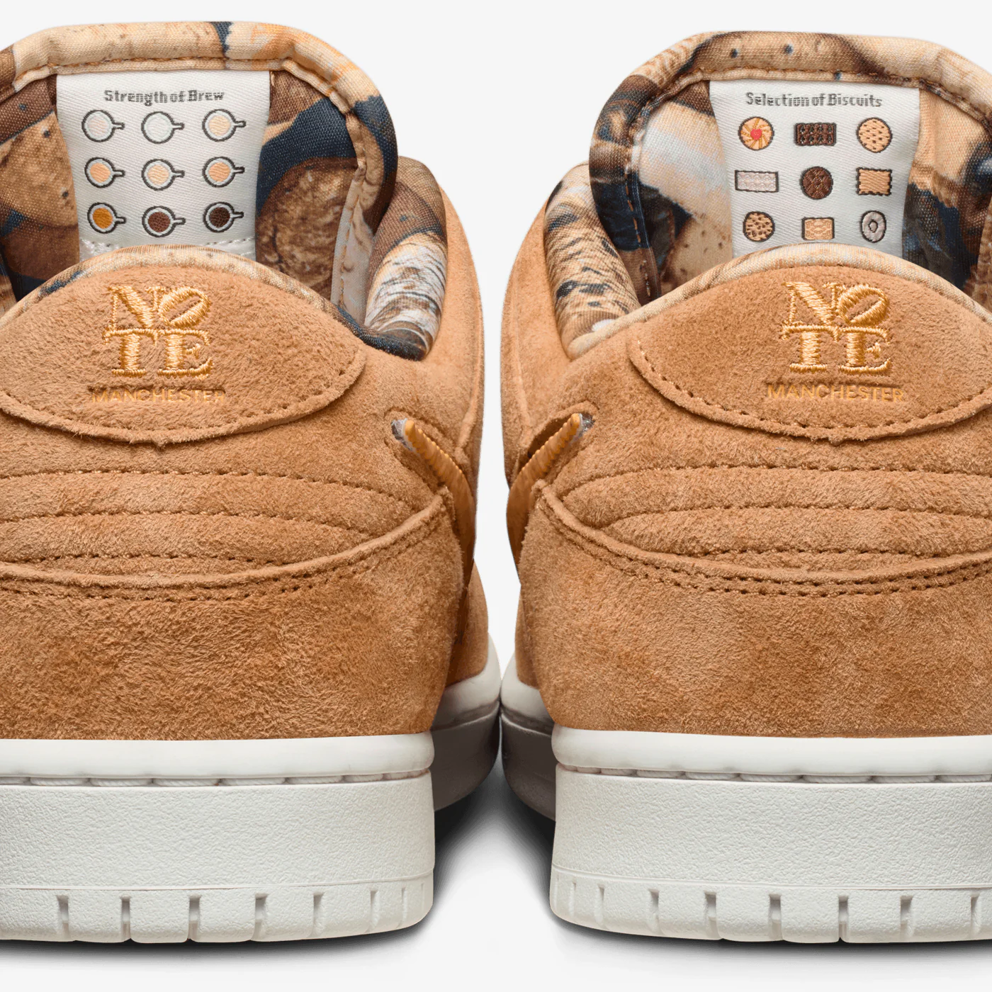 Nike SB Dunk Low Pro (Flax/Honeycomb/White) - Image 4